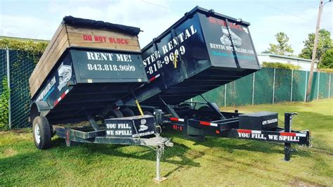 pollo dumpster and skid steer rentals|dump box trailer rental.